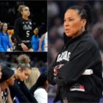 10 minutes ago: Dawn Staley, head coach of the South Carolina Gamecocks women’s basketball, broke her silence with a fiery statement defending Tessa Johnson:..