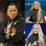 Erika Kirk Insults Coach Dawn Staley: “Sit down, you 62-year-old coach” — But Her Response Shocked the Entire Nation full details …