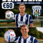 DEAL: West Bromwich Albion Complete Stunning €60 Million Signing today. .