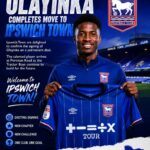 sporttransfer: olayinka completes move to ipswich town as tractor boys welcome new signing..