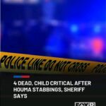 Four Dead Following Series of Stabbing Incidents in Houma ..