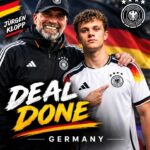 DEAL DONE:KLOPP WELCOMES €90M-RATED DEFENDER — GERMANY STAR SET TO ARRIVE AHEAD OF NEXT MATCH…